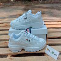 Fila Disruptor II Premium Sneaker (ฟิล่า ส้นตึก) ยอดฮิตสุดๆ โปรโมชั่นลดราคาพิเศษ นำเข้าตรงจากเกาหลี พร้อมรับประกันทุกคู่ และของแถมอีกเพียบ!!