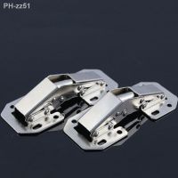 NAIERDI Cabinet Hinge 90 Degree No-Drilling Hole Cupboard Door Hydraulic Hinges Soft Close With Screws Furniture Hardware