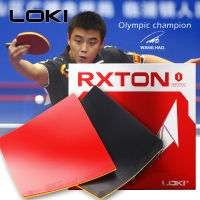 RXTON 1 Table Tennis Rubber ITTF Approved Sticky Ping Pong Rubber with Hard Cake Sponge for Quick Attack Offensive