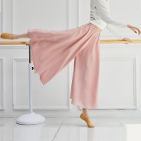 ❦✎ Classical Dance Modern Dance Culottes Ultra-Wide Satin Wide-Leg Pants Dance Pants Elegant Dance Costumes