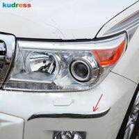 2022For Toyota Land Cruiser 200 LC200 FJ200 2013 2014โครเมี่ยมไฟตัดหมอกด้านหน้าโคมไฟคิ้วตัดกันชนหน้ามุมจดจ้องรถจัดแต่งทรงผม