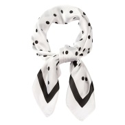 Silk Scarf for Women Soft Breathable Fashionable Neck Collar with Colorful