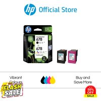 HP 678  Black / Tri-color Ink Cartridge, Combo 2-Pack HP Deskjet: 2645 / 4645 / 1515 / 2515 / 2545 / 3545 / 4515 #หมึกปริ้นเตอร์  #หมึกเครื่องปริ้น hp #หมึกปริ้น   #หมึกสี #ตลับหมึก