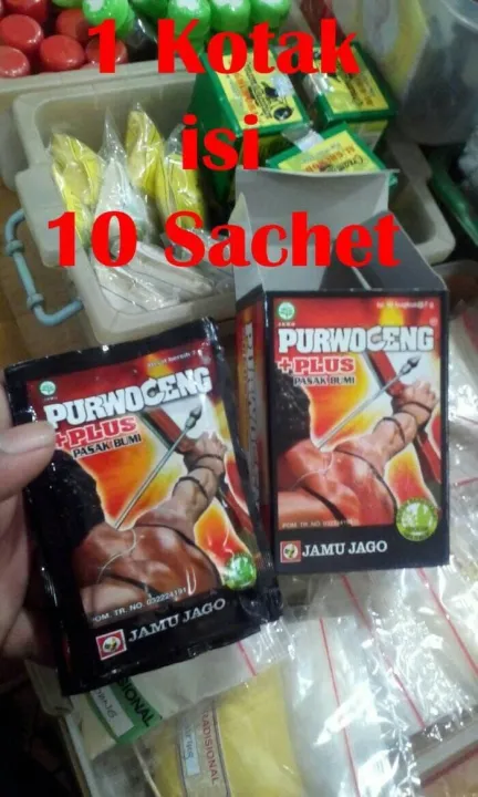 Purwaceng Purwoceng Plus Pasak Bumi Jamu Jago 10 Sachet Lazada