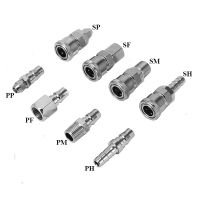 ☢✆ Pneumatic fittings Air Compressor Hose Quick Coupler Plug Socket Connector SM PM SH PH SF PF SP PP10 20