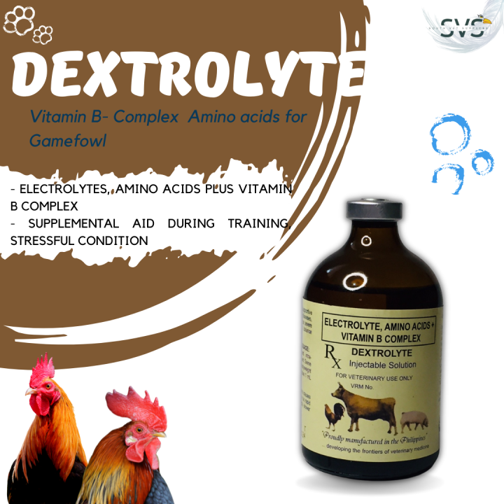 [SOUTH VET] Dextrolyte Electrolytes Amino Acids Vitamin B Complex swine