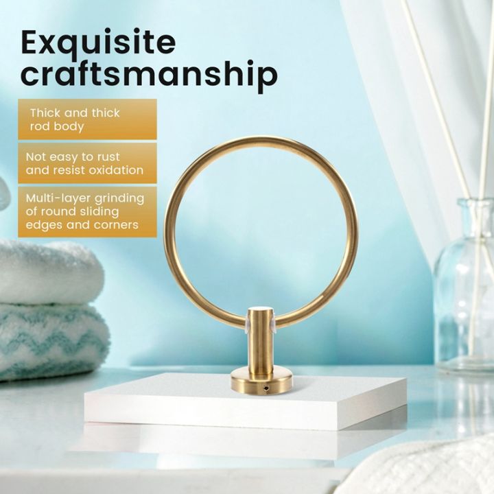 gold-stainless-steel-towel-holder-bathroom-wall-mounted-round-towel-rings-towel-rack-kitchen-storage-accessories