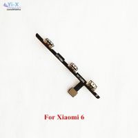 1PCS Side Power On Off Volume Up Down Key Button Switch Flex Cable Replacement Repair Spare Parts for Xiaomi 6 Mi6 M6