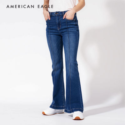 American Eagle Stretch Super High-Waisted Flare Jean กางเกง ยีนส์ ผู้หญิง แฟลร์ เอวสูง (WFB 043-4074-906)