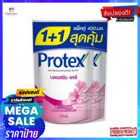 โพรเทคส์ครีมอาบนํ้าบลอสซัมรีฟิล400มลX2ผลิตภัณฑ์ดูแลผิวPROTEX SHOWER CREAM BLOSSOM CARE400MLX2