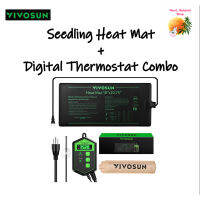 [ready stock]VIVOSUN Seedling Heat Mat and Digital Thermostat Combo ถาดเพาะชำ ถาดเพาะเมล็ด ถาดเพาะพืช กระถางต้นไม้ ของแท้ 100%มีบริการเก็บเงินปลายทาง