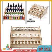 Pelaso ขวดสีเม็ดสีไม้ผู้จัดเก็บข้อมูลผู้ถือสำหรับแบบชั้นวาง64กระถาง