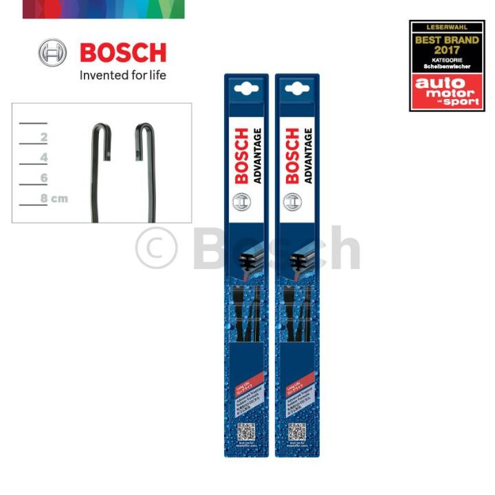 ใหม่ล่าสุด-2019-โปรโมรชั่นลดรับหน้าฝน-bosch-ใบปัดน้ำฝน-รุ่น-advantage-สำหรับรถยนต์มาสด้า-mazda-2-1-5-bt-50-b2500-diesel-ทนทาน-คุณภาพสูง-ปัดสะอาด-มองเห็นได้ดียิ่งขึ้น-14-16-18-19-20-21-22-24-ราคาต่อคู่