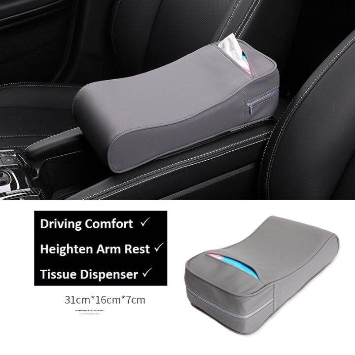 Car Arm Rest Rest Pad Easy Strapon Heightens ArmRest for Comfort