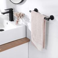 Bathroom Towel Bar Bath Accessories Thicken Stainless Steel Shower Towel Rack for Bathroom Towel Holder Wall Mounted