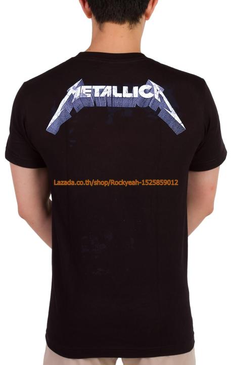 เสื้อวง-metallica-เสื้อเท่ห์-แฟชั่น-เมทัลลิกา-ไซส์ยุโรป-rdm1177