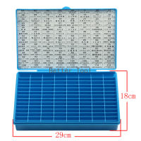 กล่องเก็บกุญแจ P083กล่องพลาสติกเปล่ามี112ช่องอุปกรณ์ช่างทำกุญแจ