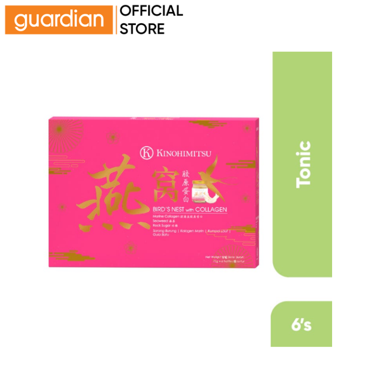 Kinohimitsu Bird's Nest Collagen 75mlx6's Lazada