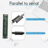 2.5 Inch Ide To Sata Adapter, Convert Laptop 44 Pin Male Ide Pata Hdd Hard Disk Drive Ssd To A Serial Ata Port