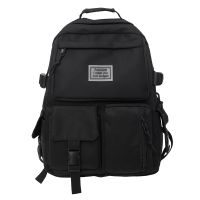 【jw】◇♤  Mochila impermeável de nylon para homens e mulheres mochilas escolares com bolsos múltiplos meninas sacolas estéticas esportivas mochila masculina