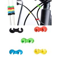 【YF】 10pcs MTB Brake Cable S Buckle Hose Guide Clip Clasp Cycling Accessories