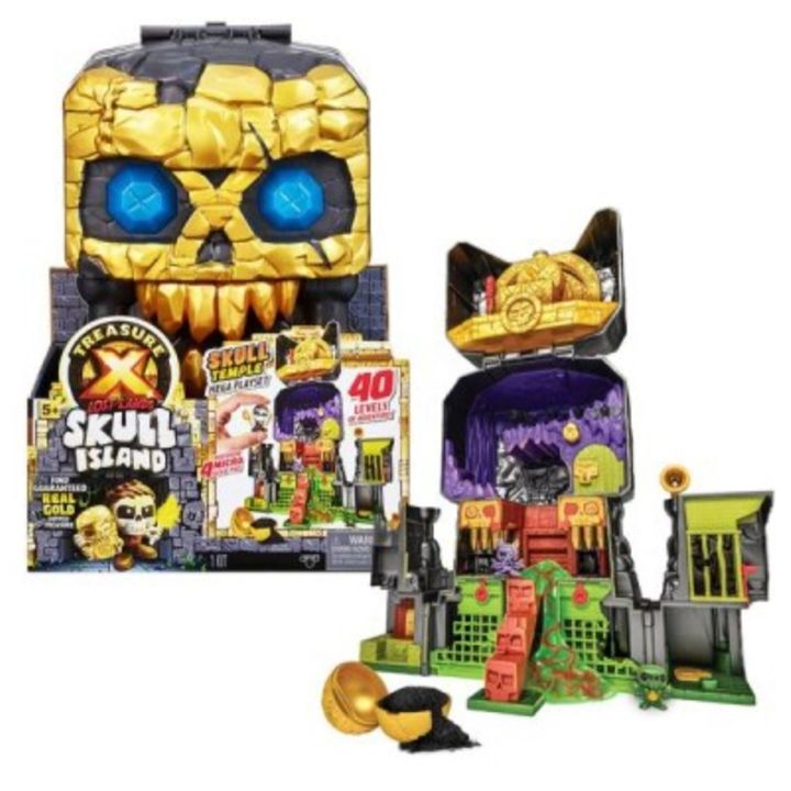 Treasure X Lost Lands Skull Island Golden Treasure Temple Kids Toy | Lazada