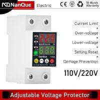 Voltage Protector Ajustable Over Under Device 220V 110V 40A 63A PV photovoltaic Inverter Circuit Protection