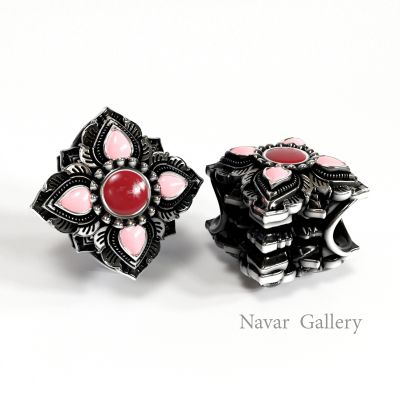Navar Gallery : ชาร์มประจำยาม เนื้อเงินแท้ 92.5 Thai Pattern Charms Silver 92.5 ( ราคาต่อ 1 ชิ้น )