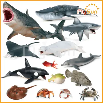 Mô hình động vật Schleich Cá mập trắng 14700  Schleich House  Đồ chơi trẻ  em