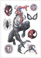 สติ๊กเกอร์ พิมพ์ รูป All Spiderman 002