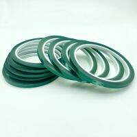 10PCS Green Polyester  Heat Tape For Sublimation Heat Pressing T-shirt Press Mug Press High Temperature Tape Adhesives  Tape