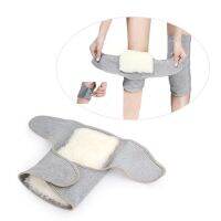 2Pc ฤดูหนาวกีฬากลางแจ้ง Warm ยาวเข่า Pads Protector ป้องกันยืดหยุ่นขนสัตว์ความร้อน Plush Kneepad Kneecap Kneelet