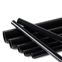 Black PVC Pipe O.D. 20mm-50mm Agriculture Garden Irrigation Tube Fish Tank Water Pipe Aquarium Supplies 50cm Length 1 Pcs Wires Leads Adapters