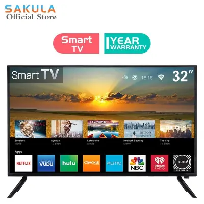 Sakula สมาร์ททีวี 32 นิ้ว LED smart TV HD Ready โทรทัศน์ รุ่น S-32wifi ทีวีจอแบน Youtube/Netflix ระบบ Android