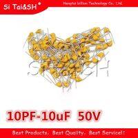 100Pcs 50V monolithic ceramic capacitor 10PF ~ 10UF 22PF 47NF 220NF 1NF 4.7UF 1UF 100NF 330NF 0.1UF 10UF 102 104 105 106 103 331