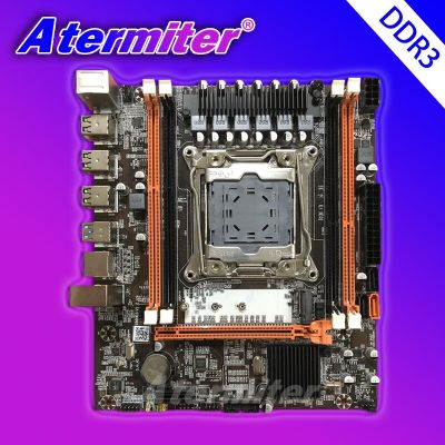 Atermeter X99HD3 LGA2011-V3เซิร์ฟเวอร์คอมพิวเตอร์ DDR3คอมพิวเตอร์เดสก์ท็อปโมดูลเมนบอร์ด LGA2011-3รองรับ RAM DDR3