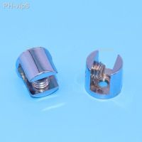 【CW】 4pcs K136 8mm/10mm/12mm Hardware Glass F Clamp Fixed Folder Bracket Accessories Card Clip - Plate