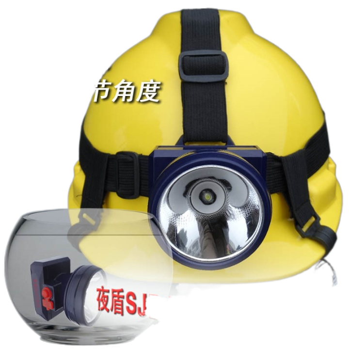 Full Waterproof Helmet Lights Led Miner Headlamp Cap Miners Helmet Flashlight Headlight Glare