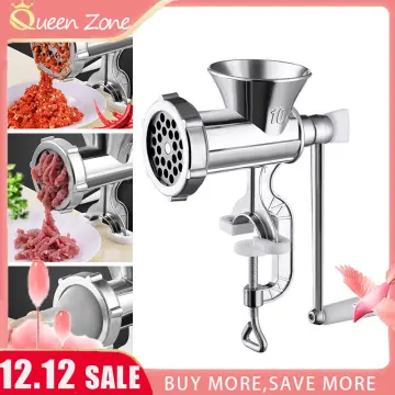 Aluminum Alloy Meat Grinder, Creative Minimalist Multifunction Manual Meat  Grinder For Kitchen