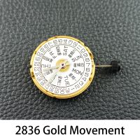 【YF】 Automatic mechanical gold/silver watch movement 2836-2 day/date display Eta 2836 clone manufacturer parts replacement