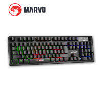 MARVO K616 Keyboard Gaming Scorpion Rainbow คีย์บอร์ดเกมมิ่ง คีย์บอร์ดมีไฟ