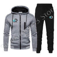 (ร้อน) ใหม่ Discovery ผู้ชายซิป Hoodies Sweatpants ชุดฤดูใบไม้ร่วงฤดูหนาว Warm Tracksuit ชุดกีฬาผู้ชาย Sets