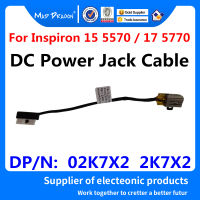 Lapdc ในสาย Dc-In แจ็คไฟ Dc สายเคเบิลสำหรับ Dell Inspiron 15 5570 / 17 5770 Cal70 02k7x2 Dc301011b00 2k7x2