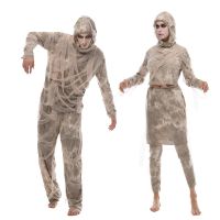 【YP】 2022 New Horror Mummy Wrap Outfit Adult Scary Egyptian Costume Easter Purim