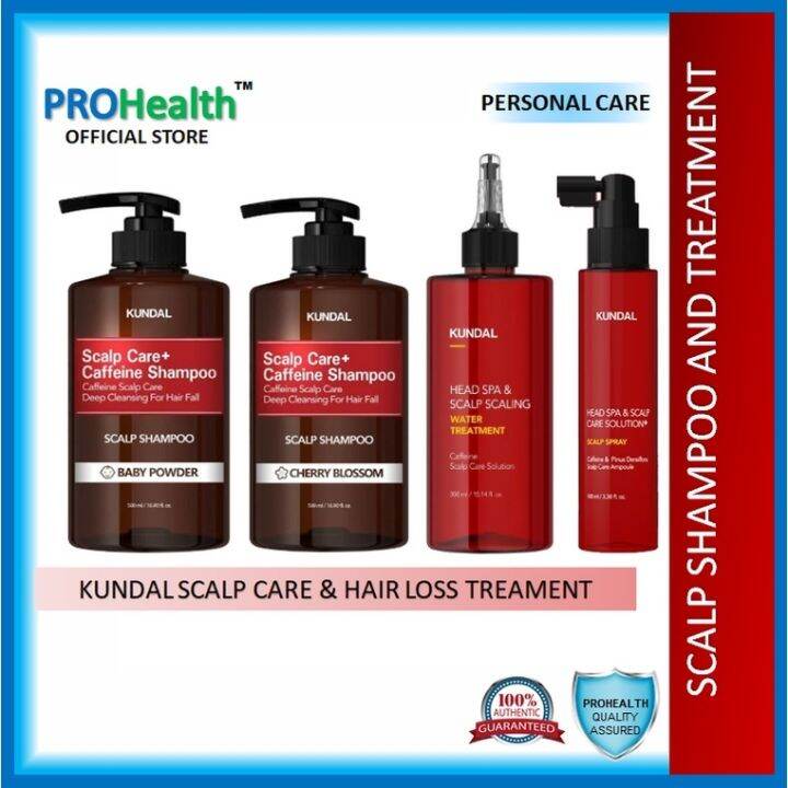 Kundal Scalp Care Caffeine Shampoo Anti Hairloss / Head Spa CareScalp
