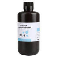 Elegoo Resin Standard Photopolymer for 3D Printers, 1 KG – Blue