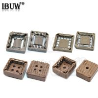 10ชิ้นซ็อกเก็ต Plcc Ic Plcc32 Plcc44 Smd Dip Plcc อะแดปเตอร์เต้าเสียบ