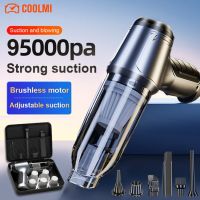 95000Pa Wireless Car Vacuum Cleaner Handheld Mini Robot Cleaner For Car Home Desktop Keyboard Cleaning High Power Appliance