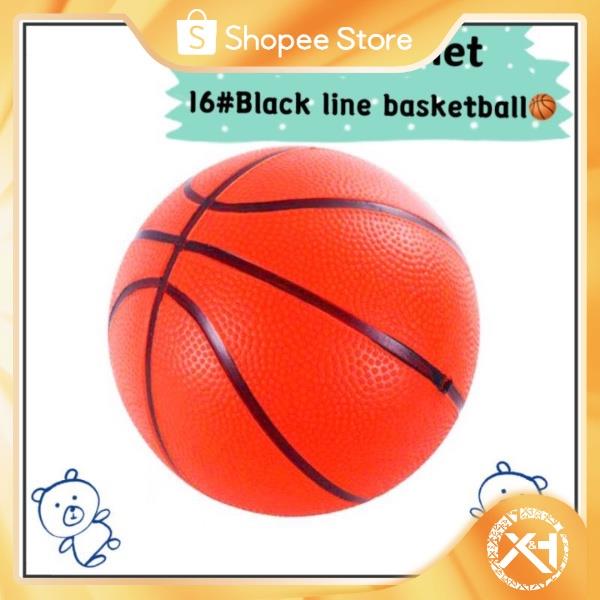 Pack 2 Lightweight PVC 16cm Mini Basketball Bouncy Ball Kids Boys Girls Toy 
