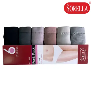 Sorella Ultra Low Cotton Spandex Panty 6in1
